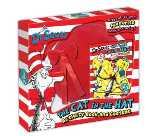 Dr Seuss Cat in the Hat Activity Book and Costume by Lake Press - 9780655213499