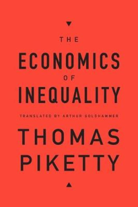 The Economics of Inequality by Thomas Piketty - 9780674504806