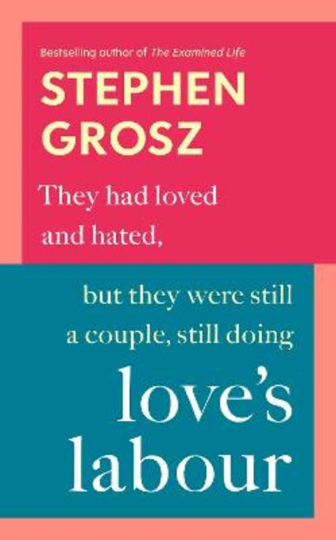 Love's Labour by Stephen Grosz - 9780701188979