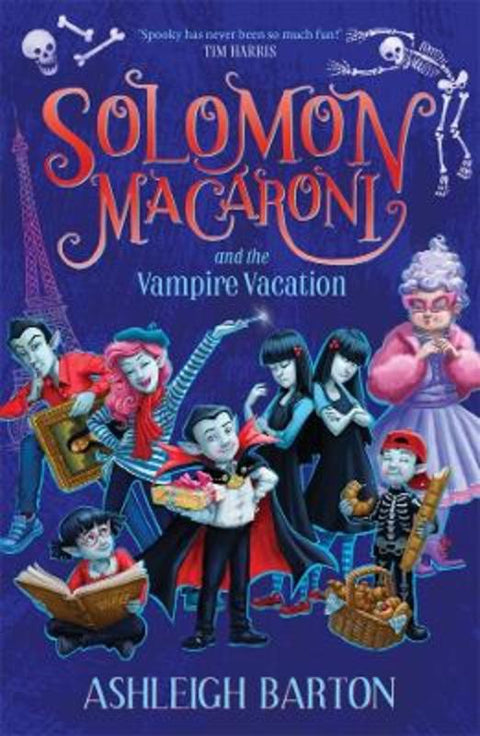 Solomon Macaroni and the Vampire Vacation by Ashleigh Barton - 9780702266300