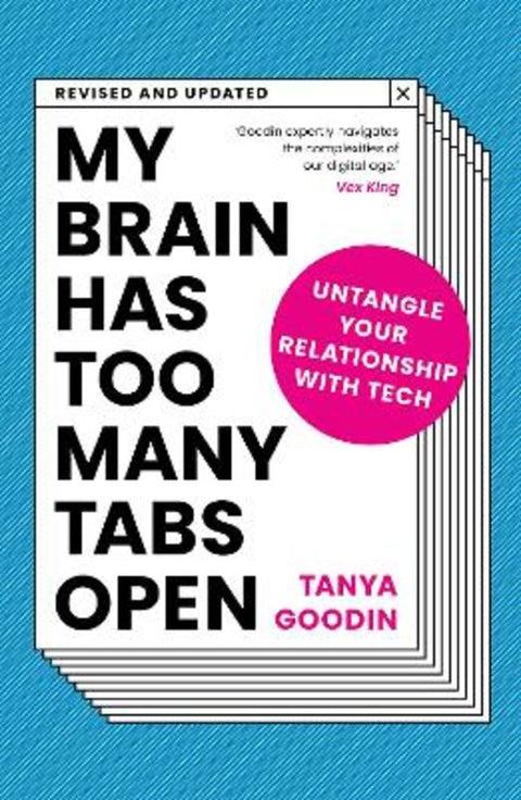 My Brain Has Too Many Tabs Open from Tanya Goodin - Harry Hartog gift idea