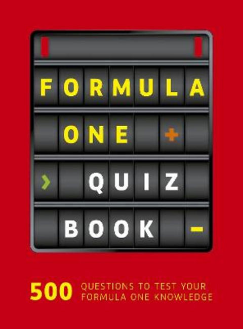 Formula One Quiz Book by Ewan McKenzie - 9780711286474
