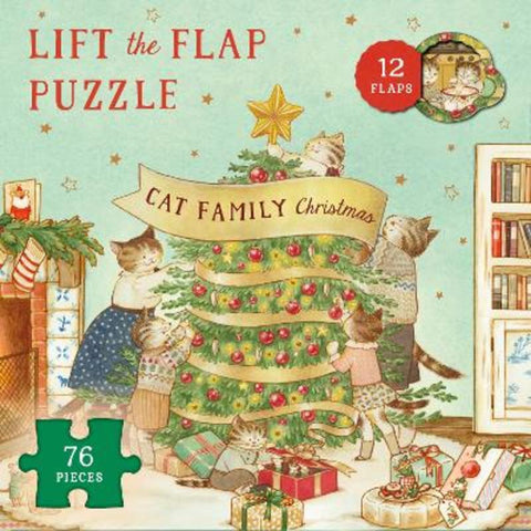 Cat Family Christmas Lift-the-Flap Puzzle : Volume 2 by Lucy Brownridge - 9780711287853