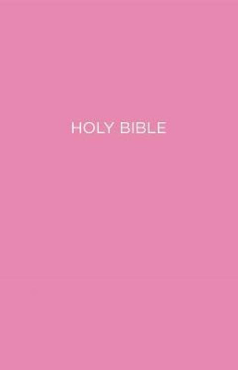 NKJV, Gift and Award Bible, Leather-Look, Pink, Red Letter, Comfort Print by Thomas Nelson - 9780718074876