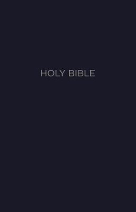 NKJV, Gift and Award Bible, Leather-Look, Blue, Red Letter, Comfort Print by Thomas Nelson - 9780718075156