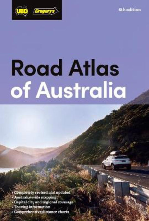 Road Atlas of Australia 6th edition by UBD Gregory's - 9780731933228