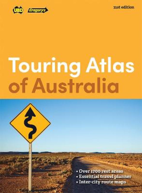 Touring Atlas of Australia 31st Edition by UBD Gregory's - 9780731933730