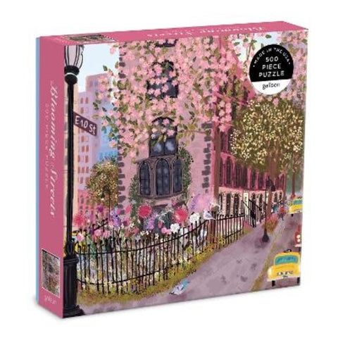 Blooming Streets 500 Piece Puzzle from Galison - Harry Hartog gift idea