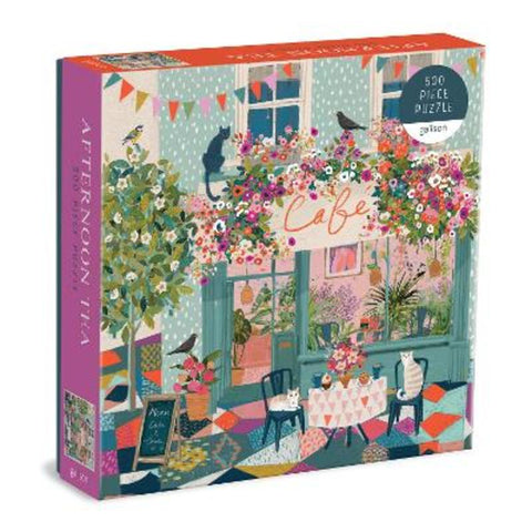 Afternoon Tea 500 Piece Puzzle from Galison - Harry Hartog gift idea