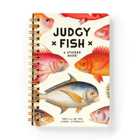 Judgy Fish Sticker Book from Brass Monkey - Harry Hartog gift idea
