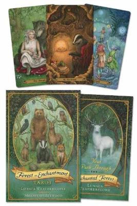 Forest of Enchantment Tarot by Lunaea Weatherstone - 9780738751399