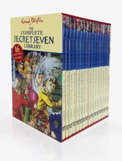 Secret Seven Complete Library 16c Slipcase (Classic 1-15 + Short Story Collection) by Enid Blyton - 9780750058001
