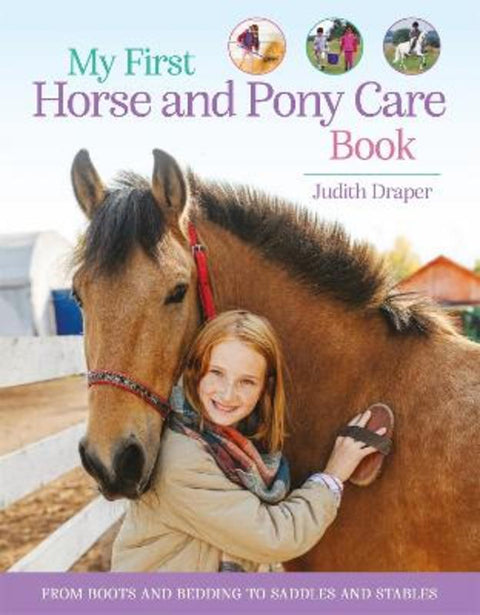 My First Horse and Pony Care Book from Judith Draper - Harry Hartog gift idea