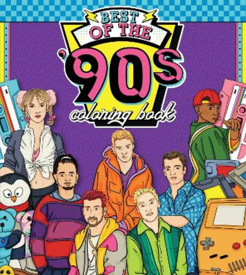 Best of the '90s Coloring Book : Volume 2 by Walter Foster Creative Team - 9780760381243