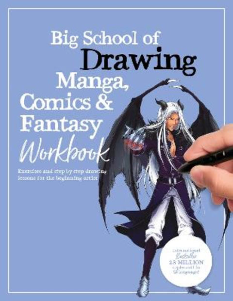 Big School of Drawing Manga, Comics & Fantasy Workbook : Volume 4 by Walter Foster Creative Team - 9780760384701
