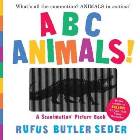 ABC Animals!: A Scanimation Picture Book by Rufus Butler Seder - 9780761177821