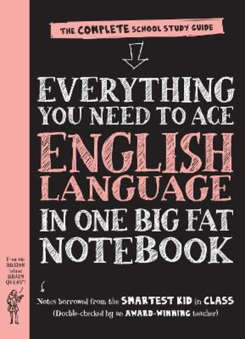 Everything You Need to Ace English Language in One Big Fat Notebook, 1st Edition (UK Edition) by Workman Publishing - 9780761196860
