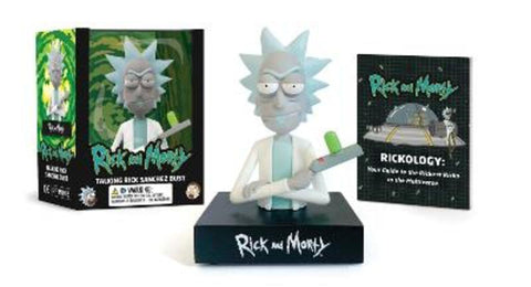 Rick and Morty Talking Rick Sanchez Bust by Running Press - 9780762482399