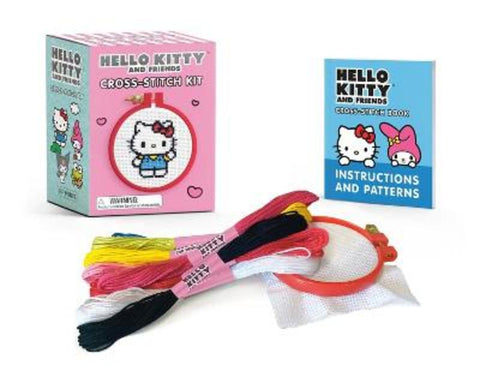 Hello Kitty and Friends Cross-Stitch Kit by Sosae Caetano - 9780762483303