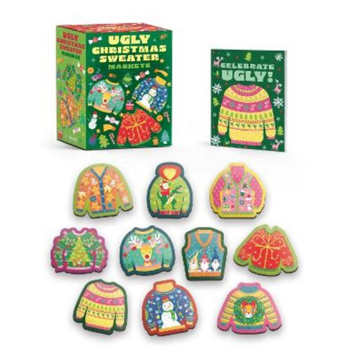 Ugly Christmas Sweater Magnets by Jessie Oleson Moore - 9780762484706