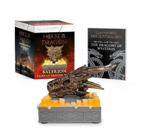 House of the Dragon: Balerion Light-Up Dragon Skull by Jim McDermott - 9780762487264