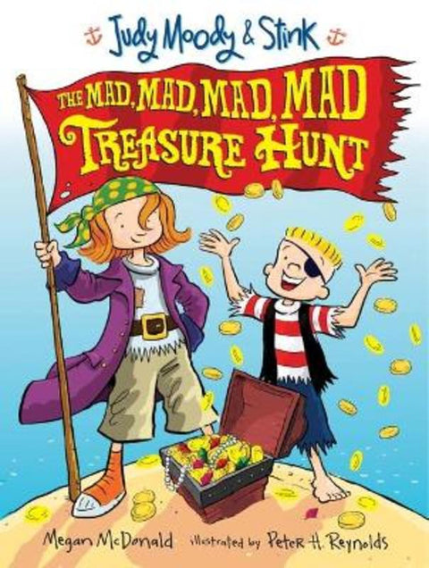 Judy Moody and Stink: The Mad, Mad, Mad, Mad Treasure Hunt by Megan McDonald - 9780763643515
