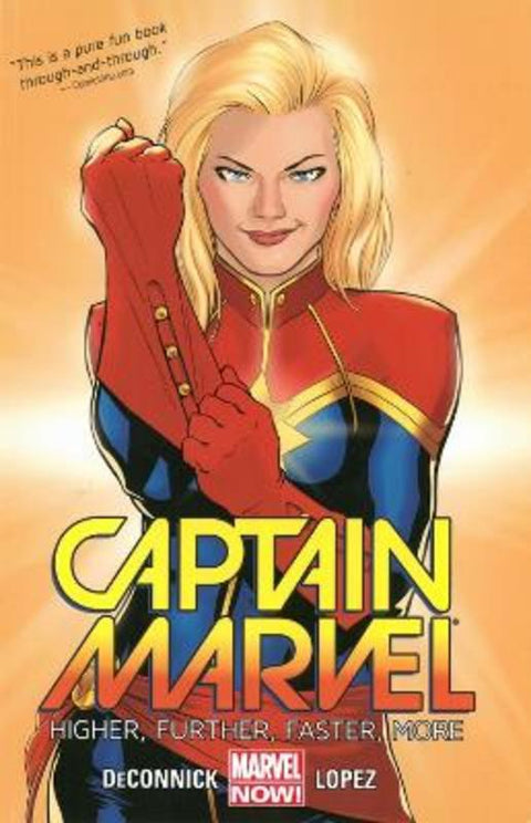 Captain Marvel Volume 1: Higher, Further, Faster, More by David Lopez - 9780785190134