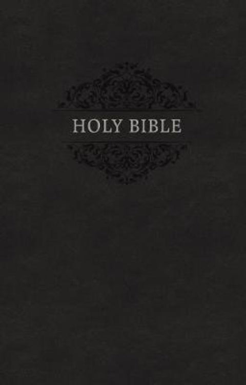 KJV, Holy Bible, Soft Touch Edition, Leathersoft, Black, Comfort Print by Thomas Nelson - 9780785219439