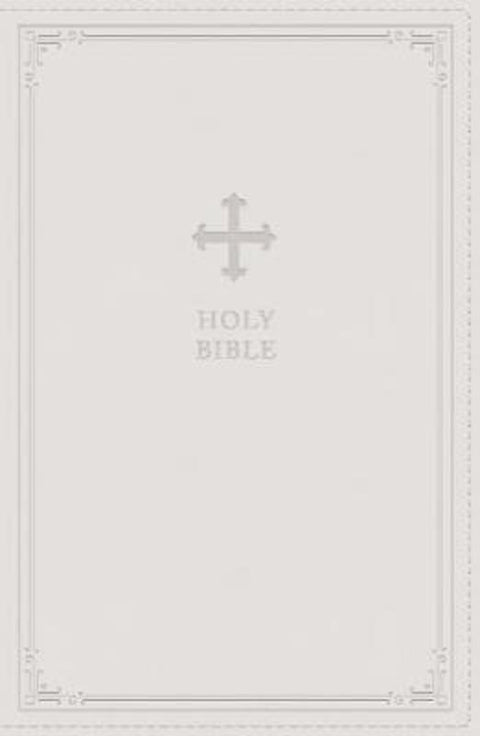 NRSV Catholic Edition Gift Bible, White Leathersoft (Comfort Print, Holy Bible, Complete Catholic Bible, NRSV CE) by Catholic Bible Press - 9780785230380