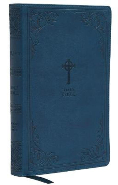 NRSV Catholic Edition Gift Bible, Teal Leathersoft (Comfort Print, Holy Bible, Complete Catholic Bible, NRSV CE) by Catholic Bible Press - 9780785230410