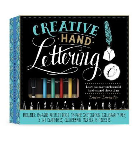 Creative Hand Lettering Kit by Laura Lavender - 9780785841104