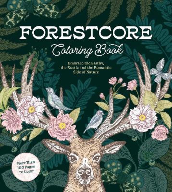 Forestcore Coloring Book by Editors of Chartwell Books - 9780785843337