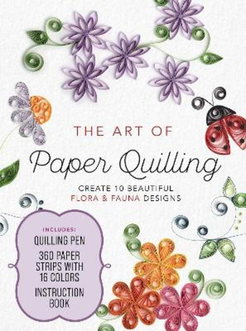 Art of Paper Quilling Kit by Cecelia Louie - 9780785843405