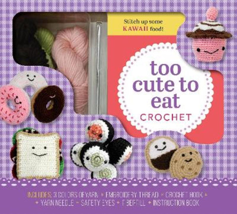 Too Cute to Eat Crochet Kit by Kristen Rask - 9780785843573
