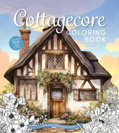 Cottagecore Coloring Book by Editors of Chartwell Books - 9780785846505