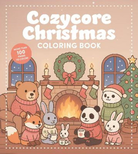 Cozycore Christmas Coloring Book by Editors of Chartwell Books - 9780785847267