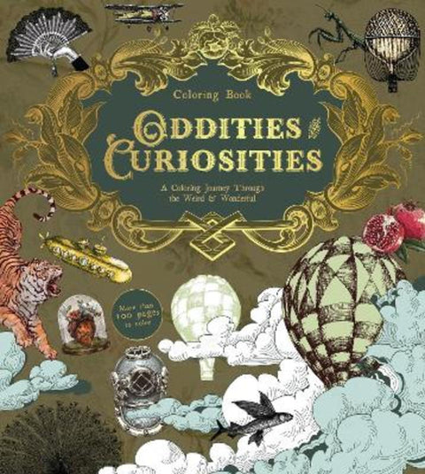Oddities & Curiosities Coloring Book by Editors of Chartwell Books - 9780785848738