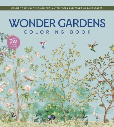 Wonder Gardens Coloring Book by Editors of Chartwell Books - 9780785848752