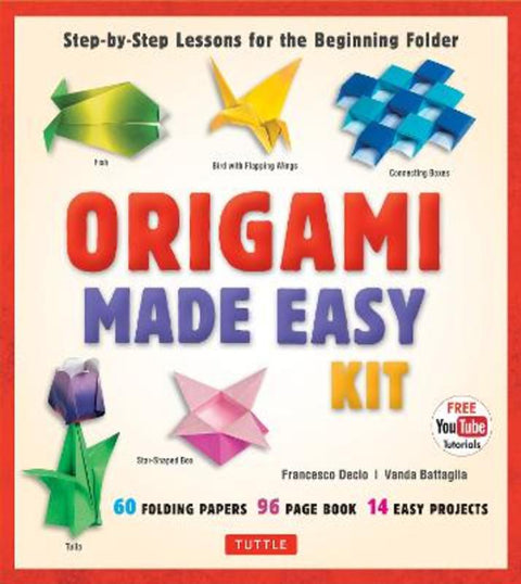 Origami Made Easy Kit by Vanda Battaglia - 9780804845458