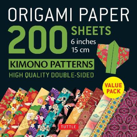 Origami Paper 200 sheets Kimono Patterns 6 (15 cm) by Tuttle Publishing - 9780804850803