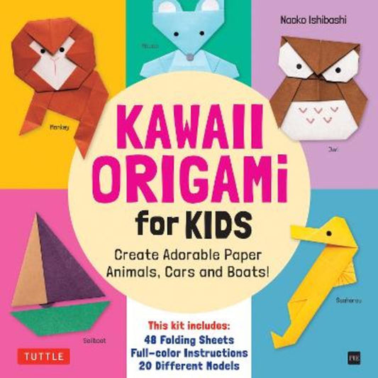 Kawaii Origami for Kids Kit by Naoko Ishibashi - 9780804857048