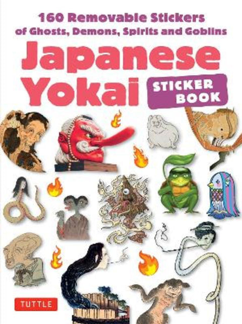 Japanese Yokai Sticker Book by Tuttle Studio - 9780804858274