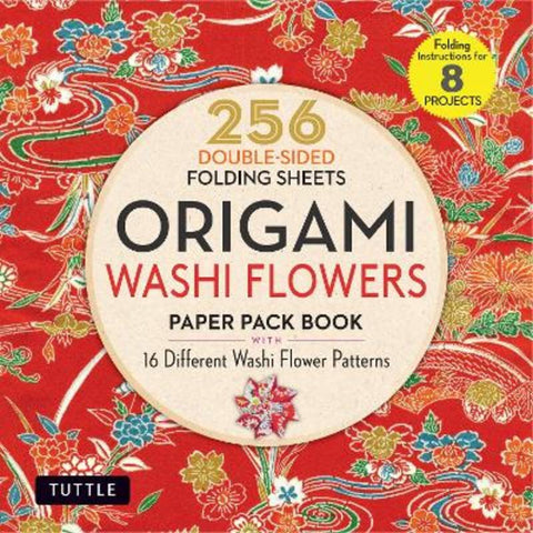 Origami Washi Flowers Paper Pack Book by Tuttle Studio - 9780804858403