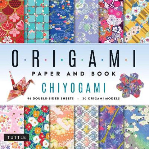 Chiyogami Origami Paper and Book by Tuttle Studio - 9780804858465