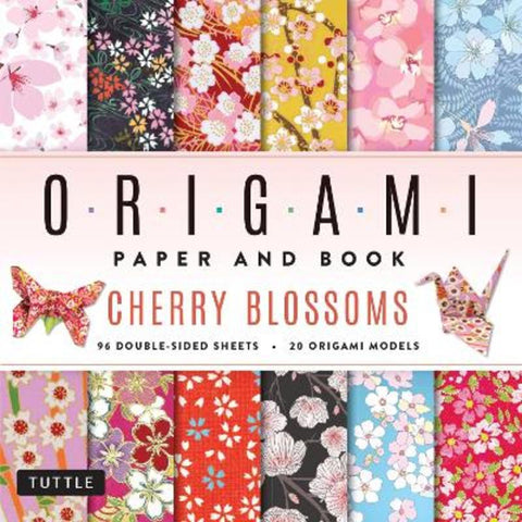 Cherry Blossoms Origami Paper and Book by Tuttle Studio - 9780804859516
