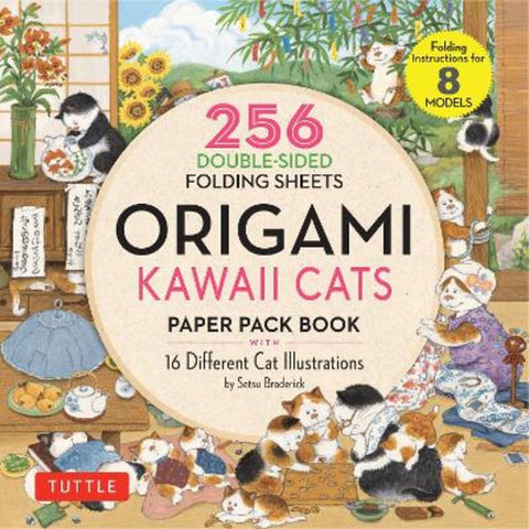 Origami Kawaii Cats Paper Pack Book by Setsu Broderick - 9780804859523