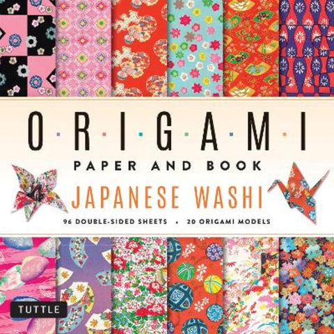 Japanese Washi Origami Paper and Book by Tuttle Studio - 9780804859875
