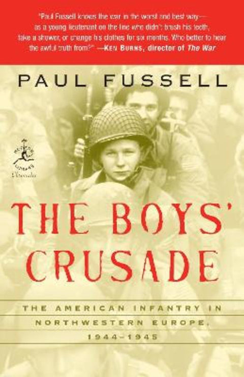 The Boys' Crusade by Paul Fussell - 9780812974881