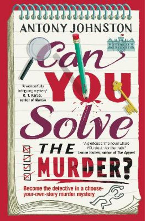 Can You Solve the Murder? by Antony Johnston - 9780857506931