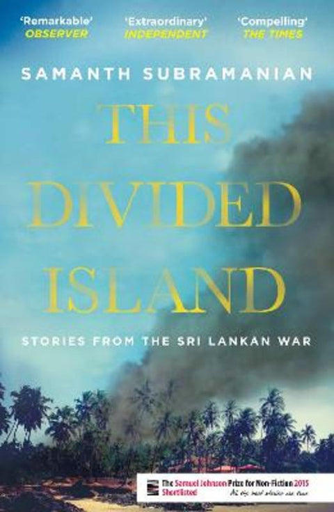 This Divided Island from Samanth Subramanian (Author) - Harry Hartog gift idea